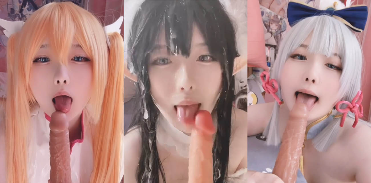 远古福利姬嫩妹口交裸舞大合集，露脸模拟口交唾液拉丝宛如实战